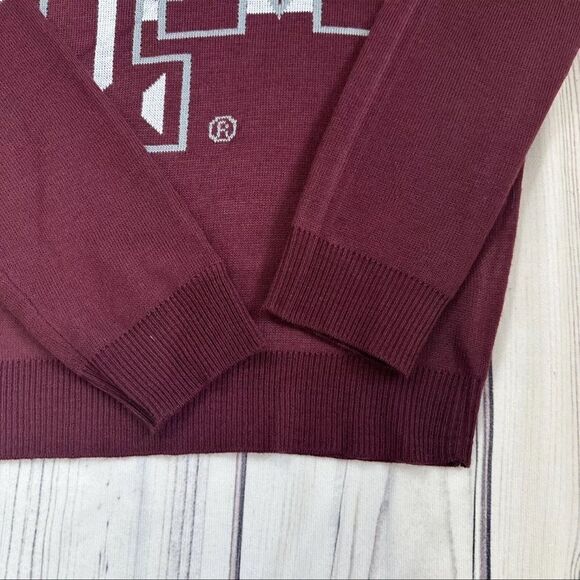 Texas A&M Aggies College Football Ugly Christmas Sweater Lights Up Size XL Party - Picture 5 of 9